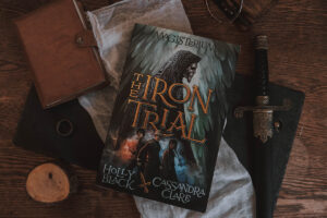 An image of The Iron Trial's cover.